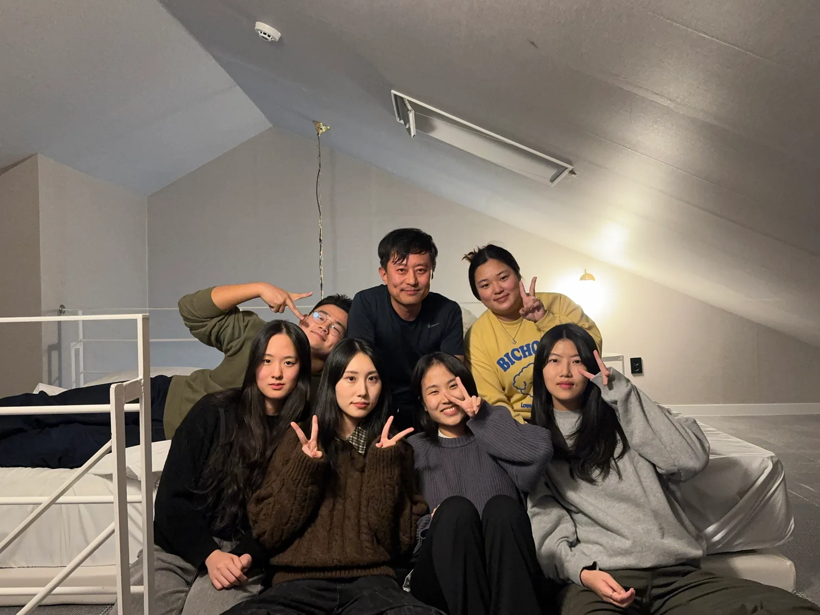 영종도 MT 숙소에서